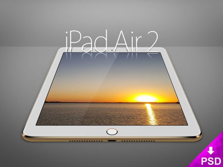 Download Clean iPad Air 2 Mockup | Free Mockups, Best Free PSD ...