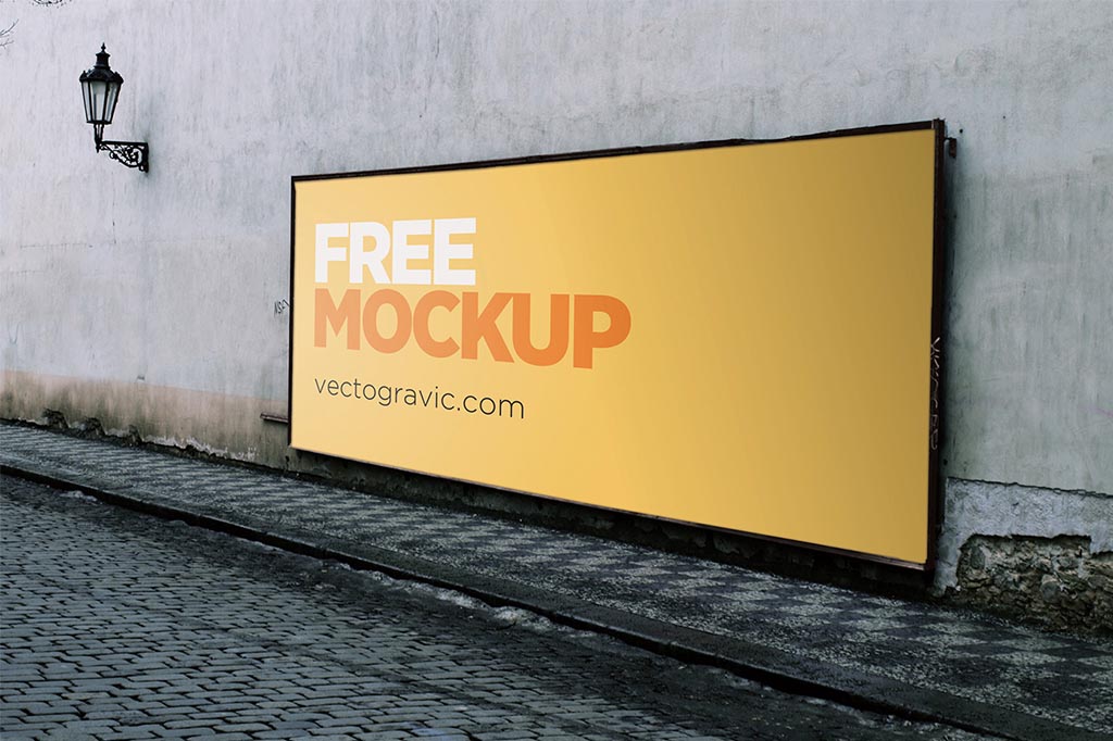 Download Outdoor Signs Mockups | Free Mockups, Best Free PSD Mockups - ApeMockups