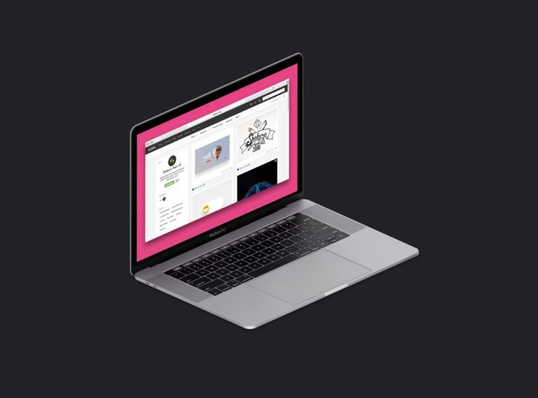 Macbook pro 2017 mockup free Idea