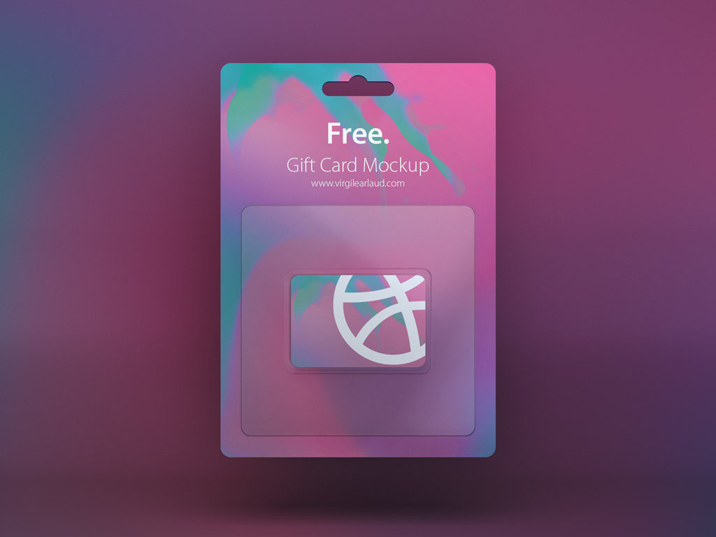 Download Free Gift Card Mockup | Free Mockups, Best Free PSD ...