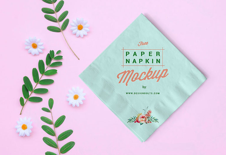 Download Free Table Paper Napkin Mockup PSD | Free Mockups, Best ...