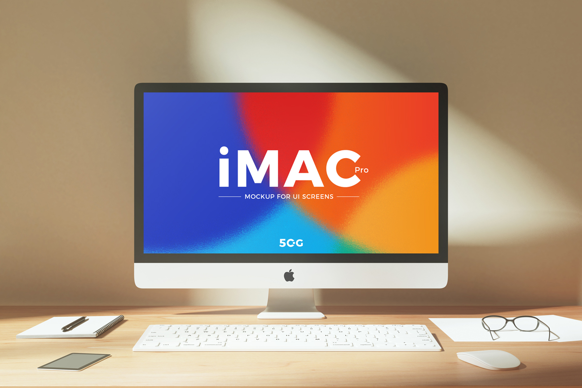 Download Free Workplace iMac Pro Mockup PSD | Free Mockups, Best ...