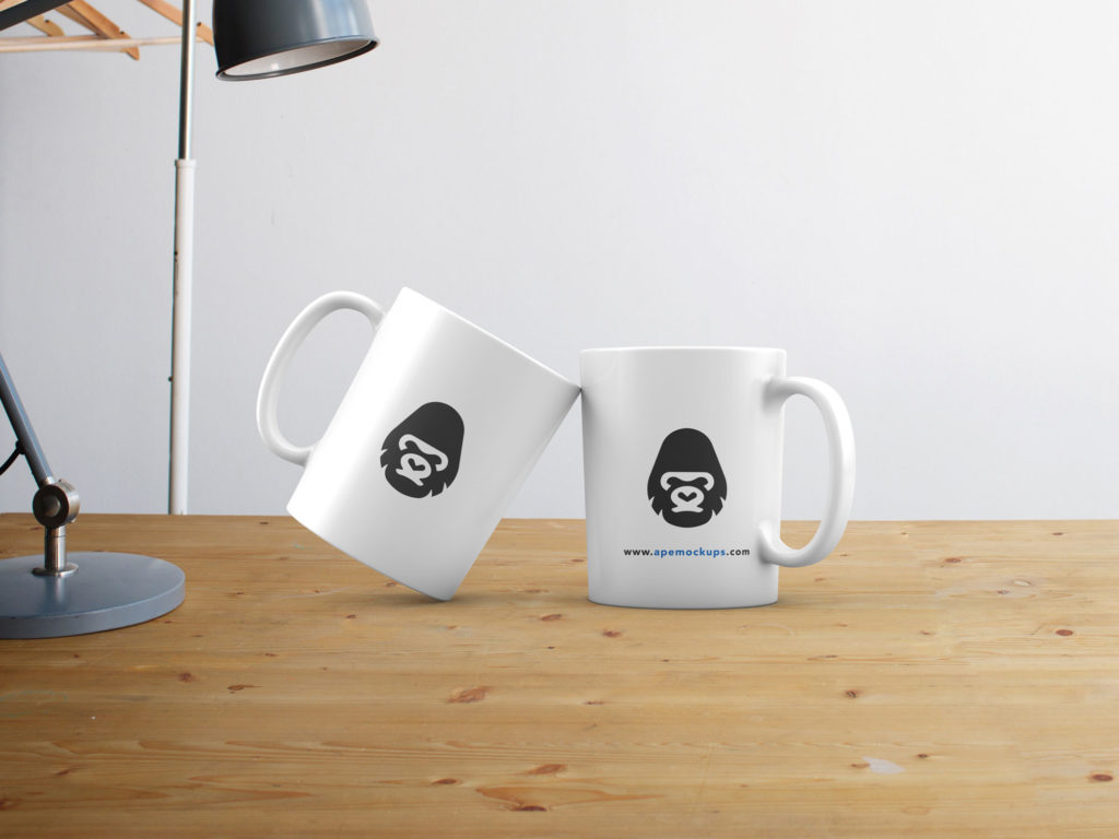 Download Two Mugs Mockup PSD | Free Mockups, Best Free PSD Mockups ...