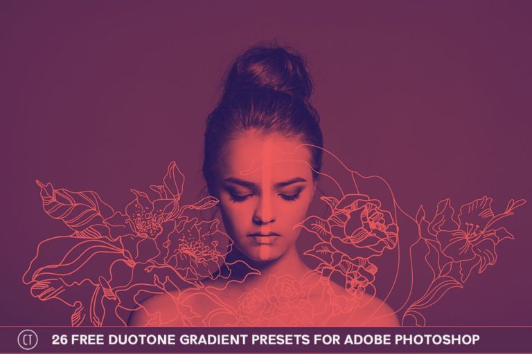 Download 26 Free Duotone Gradient Presets for Adobe Photoshop ...