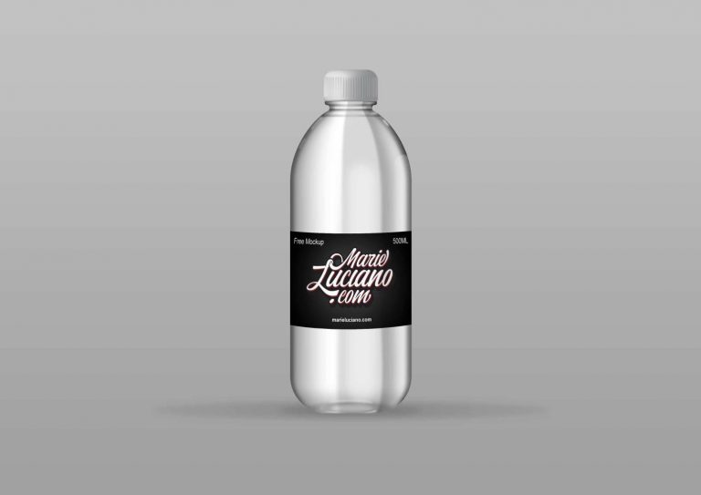 Download Free Plastic Water Bottle Mockup_02