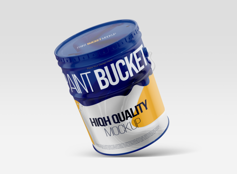 Download Free Floating Paint Bucket Mockup | Free Mockups, Best ...