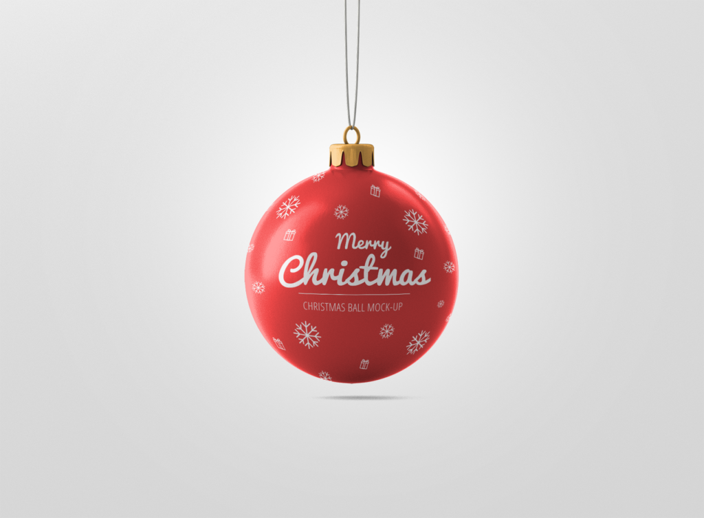 Download Time-limited Premium Freebie Christmas Ball Mockup | Free Mockups, Best Free PSD Mockups ...